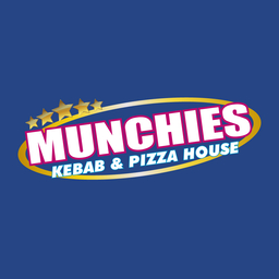 Munchies House logo.